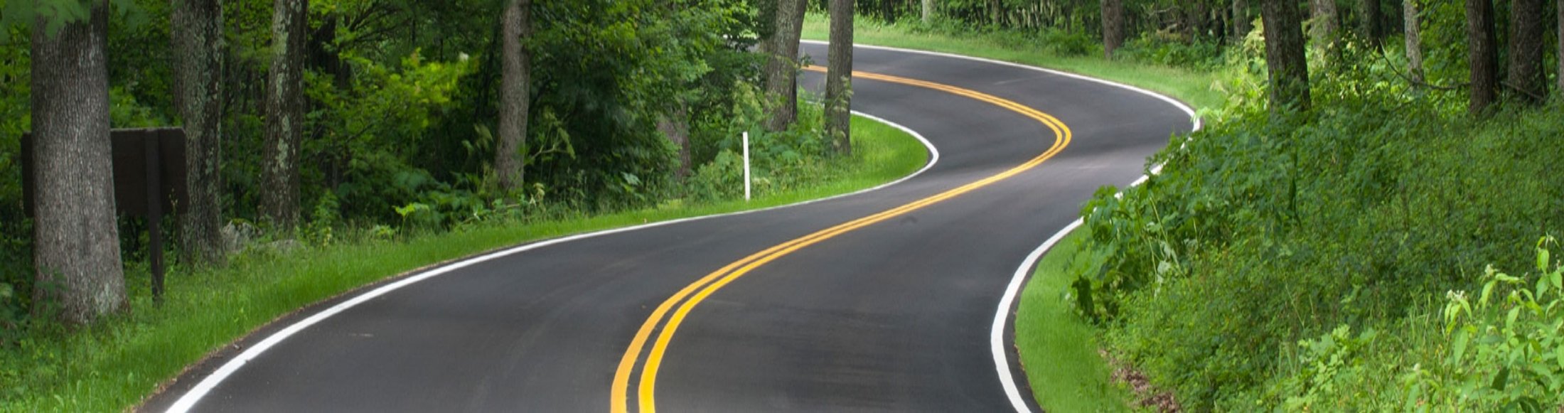 Fleet management winding road